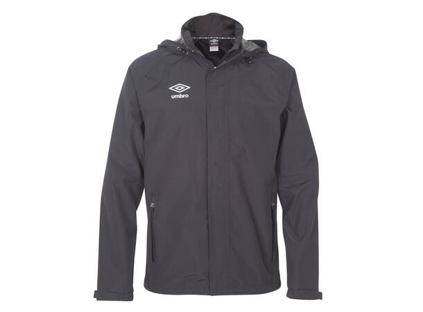 UMBRO Core Rain Jacket Jr Svart 140 Regnjacka med luva junior 